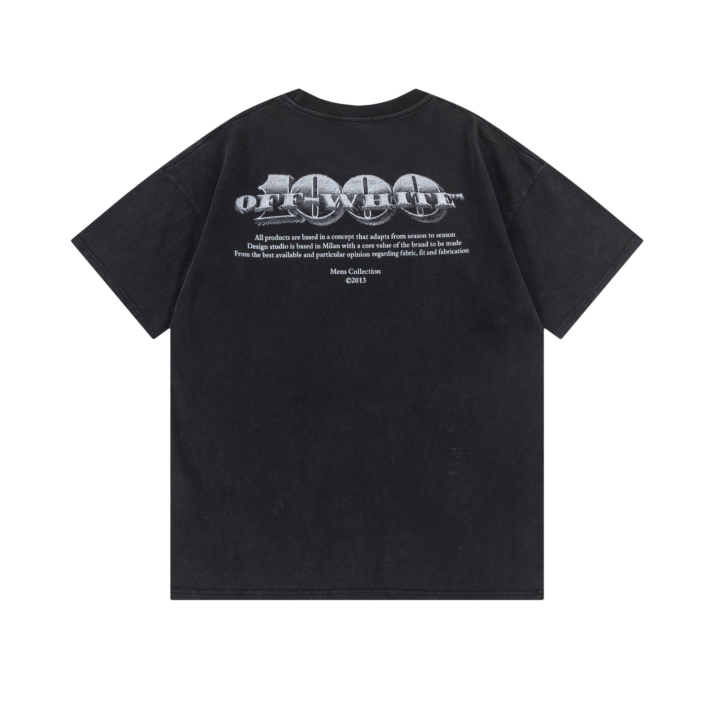 OFF-WHITE Cotton Short-sleeved T-shirt 9039