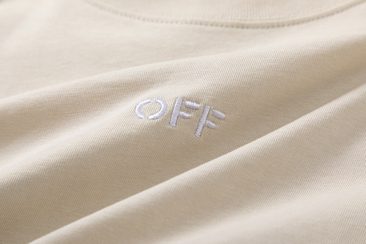 OFF-WHITE Cotton Short-sleeved T-shirt 8030