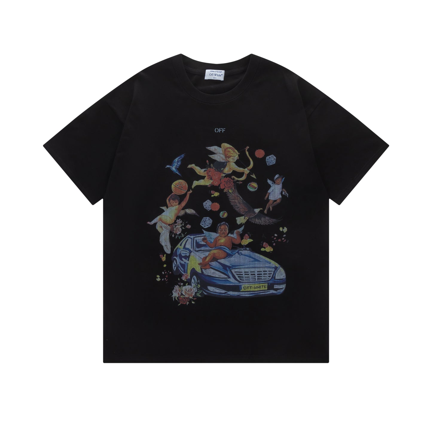 OFF-WHITE Cotton Short-sleeved T-shirt 9031