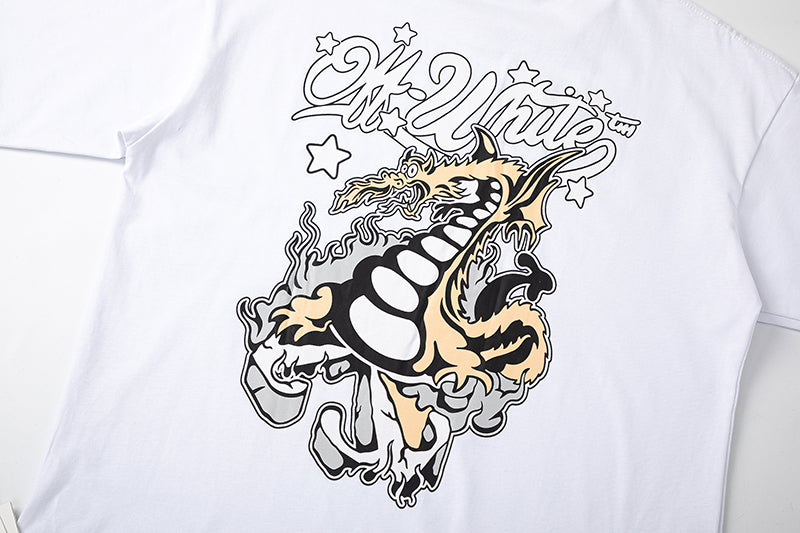 OFF-WHITE Cotton Short-sleeved T-shirt 9004