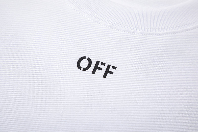 OFF-WHITE Cotton Short-sleeved T-shirt 9008