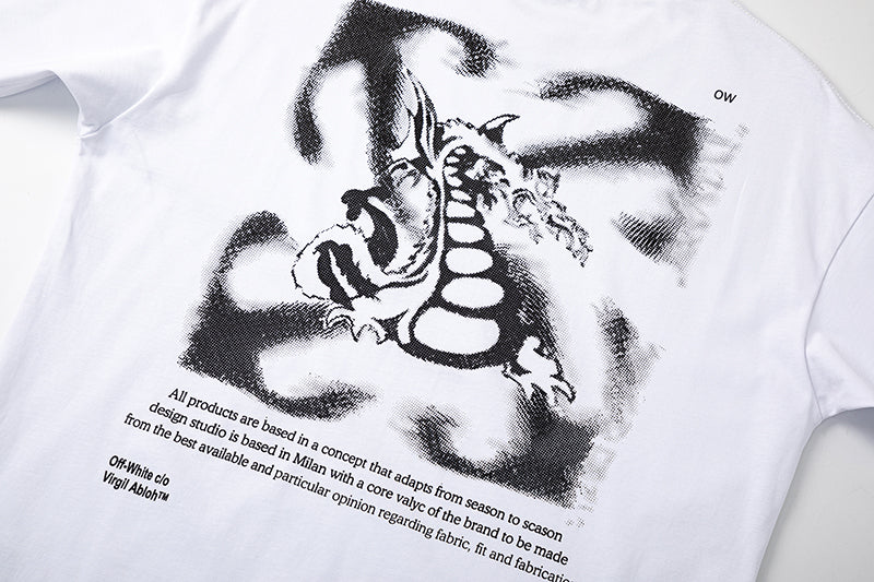 OFF-WHITE Cotton Short-sleeved T-shirt 9008