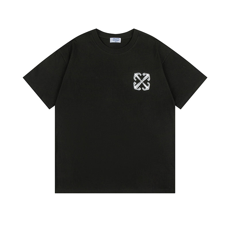 OFF-WHITE Cotton Short-sleeved T-shirt 9004