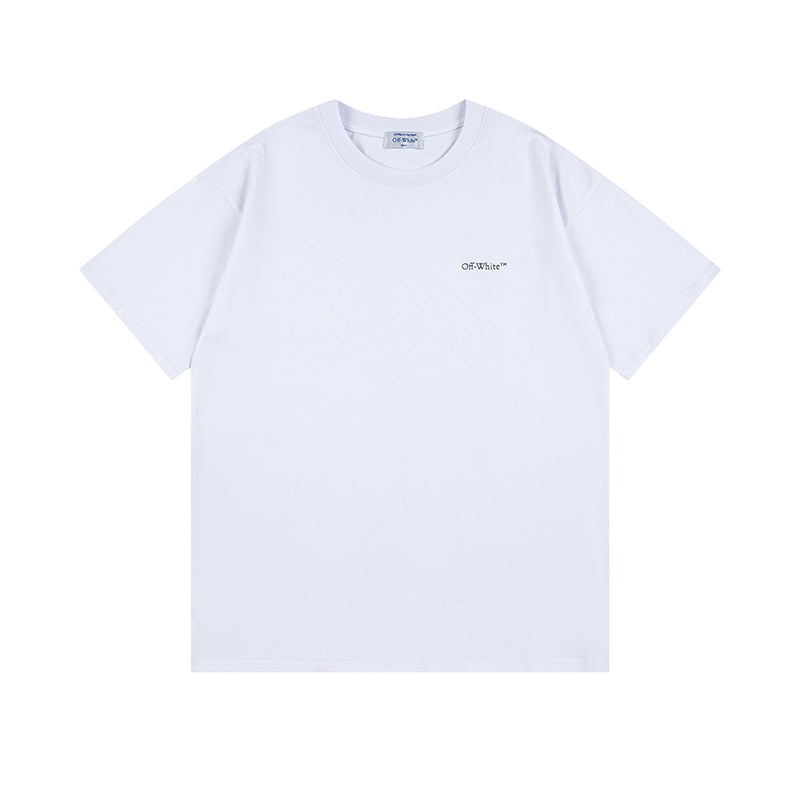 OFF-WHITE Cotton Short-sleeved T-shirt 9009