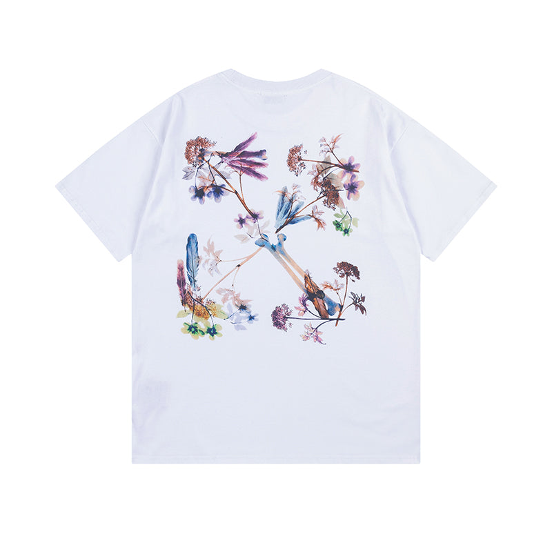 OFF-WHITE Cotton Short-sleeved T-shirt 9009