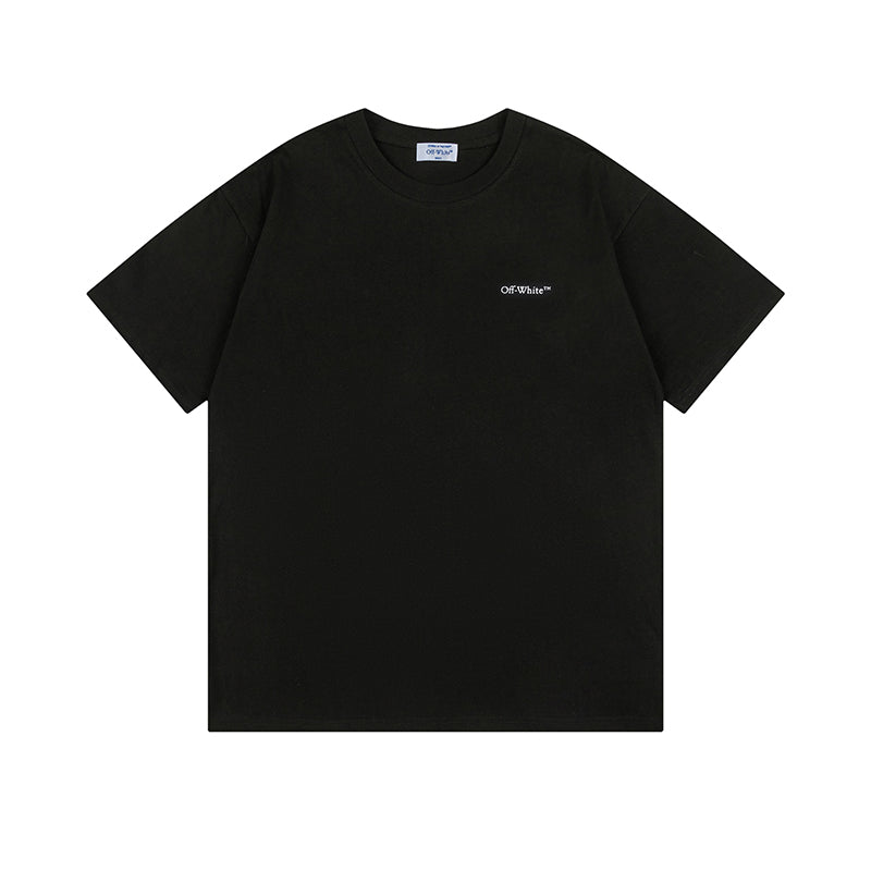 OFF-WHITE Cotton Short-sleeved T-shirt 9009