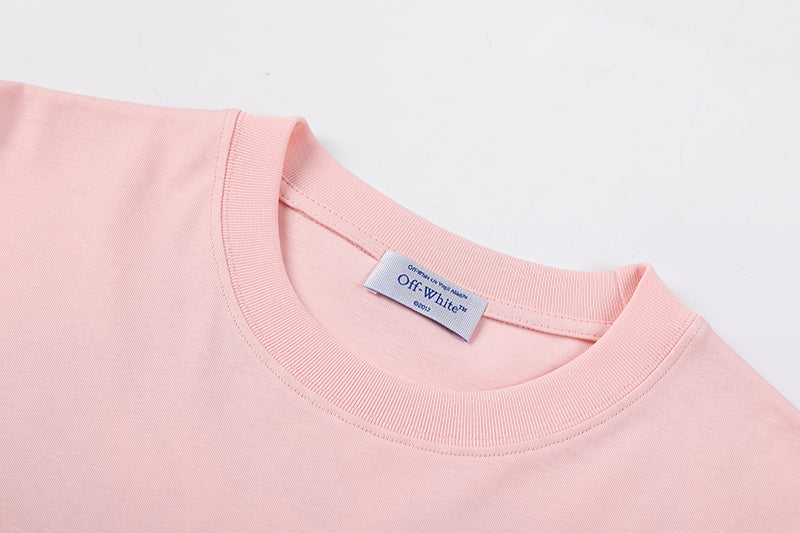OFF-WHITE Cotton Short-sleeved T-shirt 9012