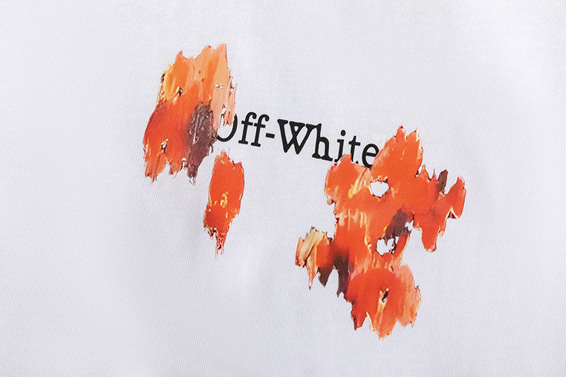 OFF-WHITE Cotton Short-sleeved T-shirt 9066