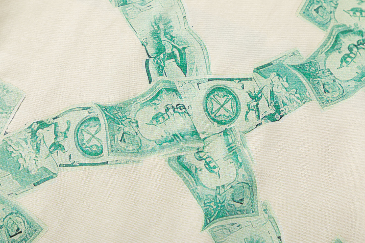 OFF-WHITE Cotton Short-sleeved T-shirt 9015