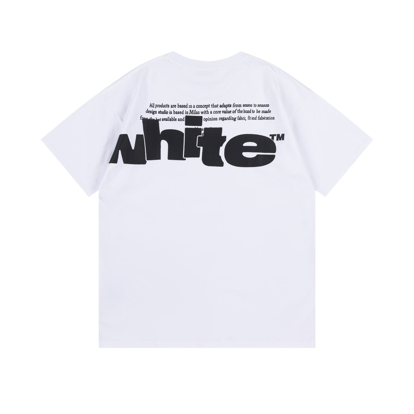 OFF-WHITE Cotton Short-sleeved T-shirt 9021