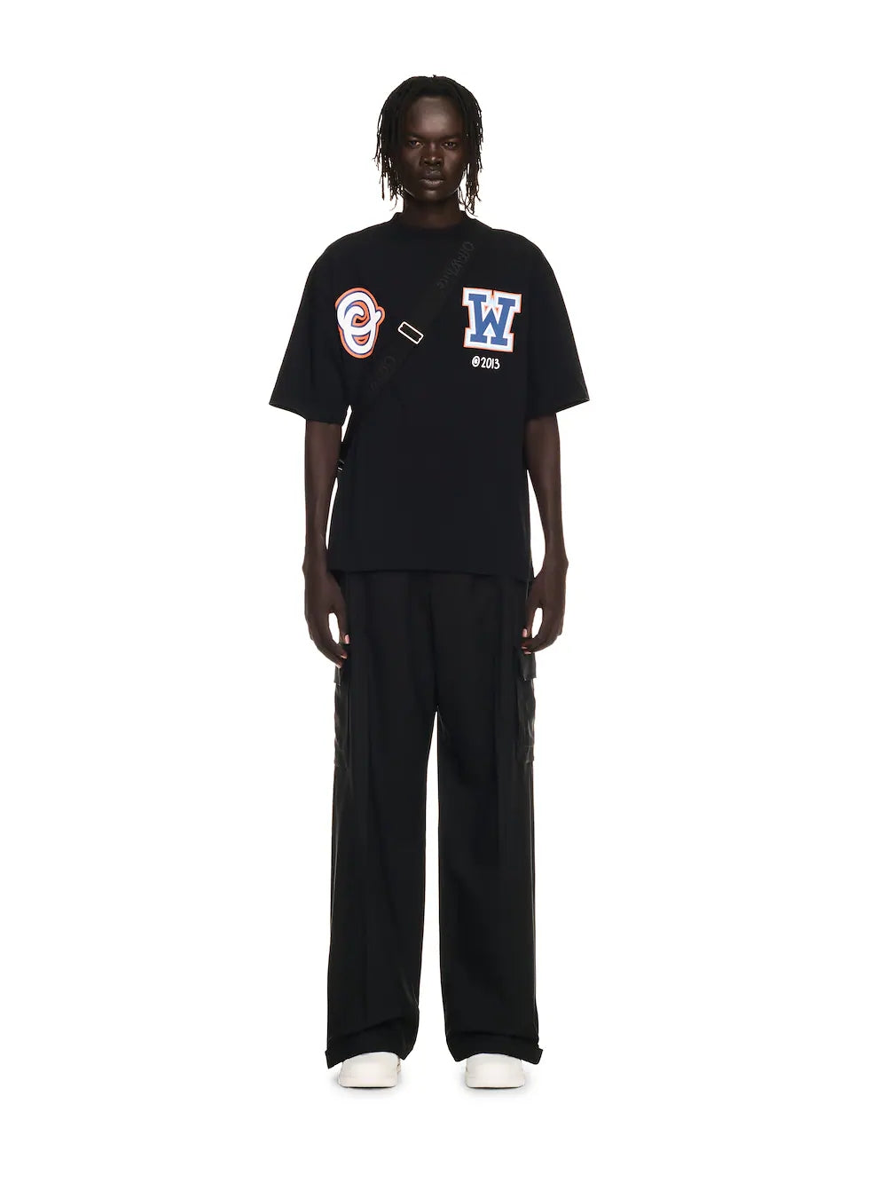 OFF-WHITE Cotton Short-sleeved T-shirt 9005