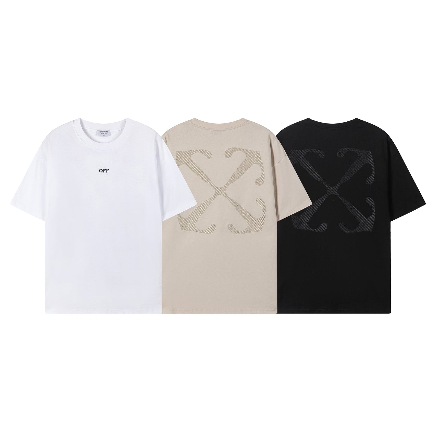 OFF-WHITE Cotton Short-sleeved T-shirt 8030