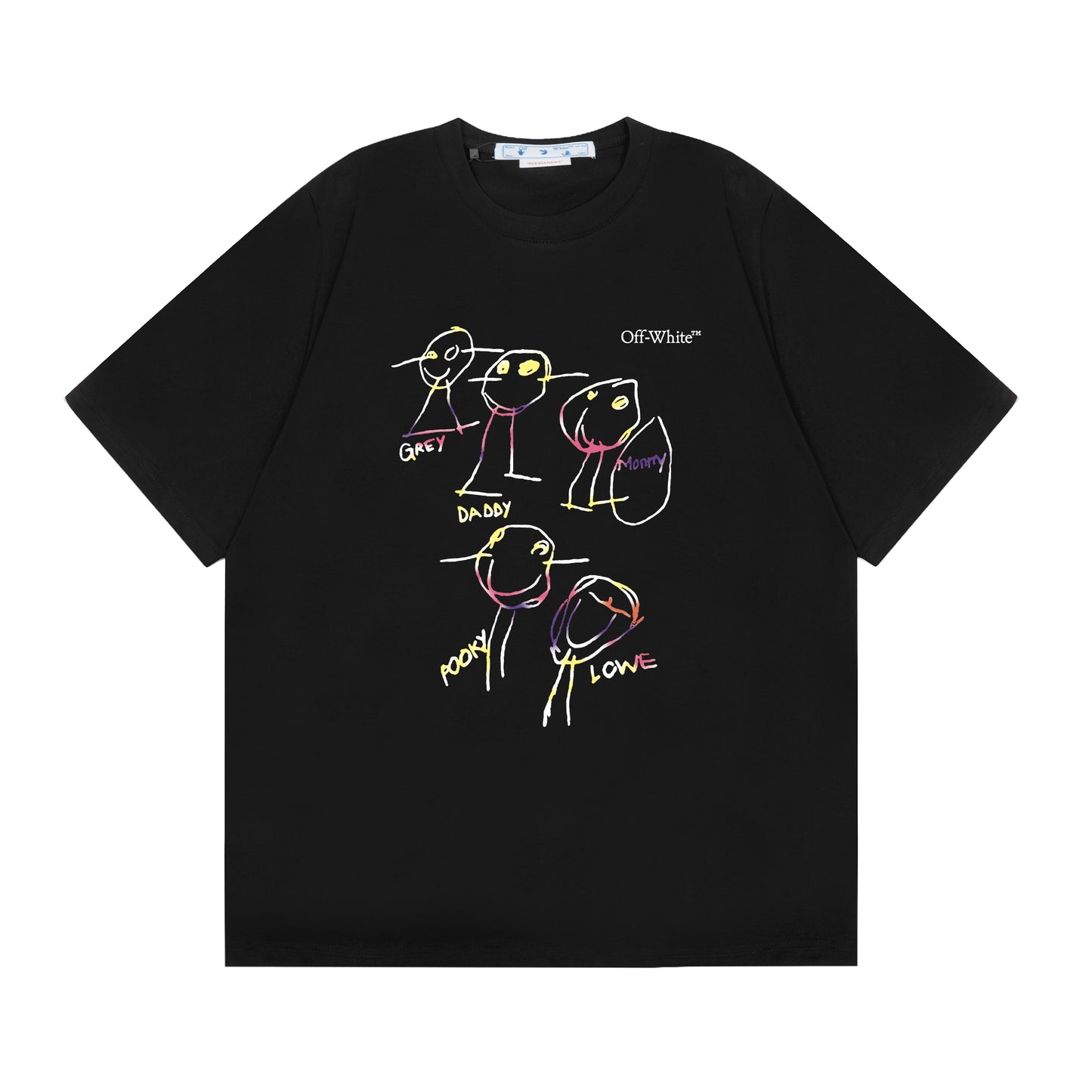OFF-WHITE Cotton Short-Sleeved T-Shirt F76