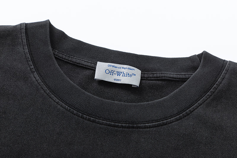 OFF-WHITE Cotton Short-sleeved T-shirt 8020