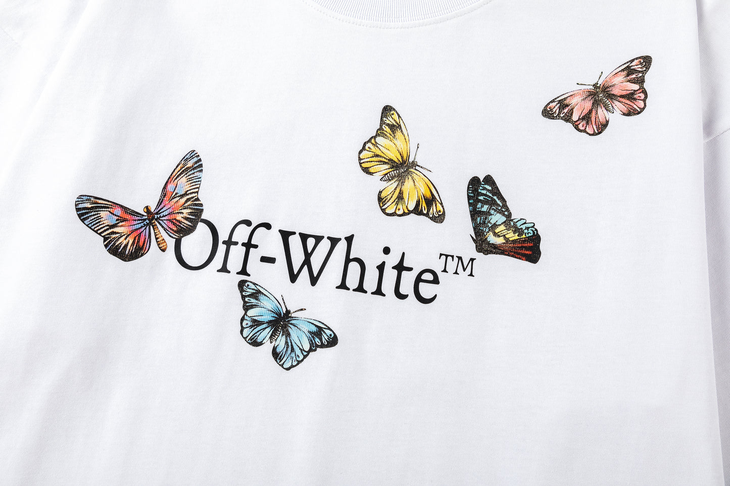 OFF-WHITE Cotton Short-sleeved T-shirt 9060