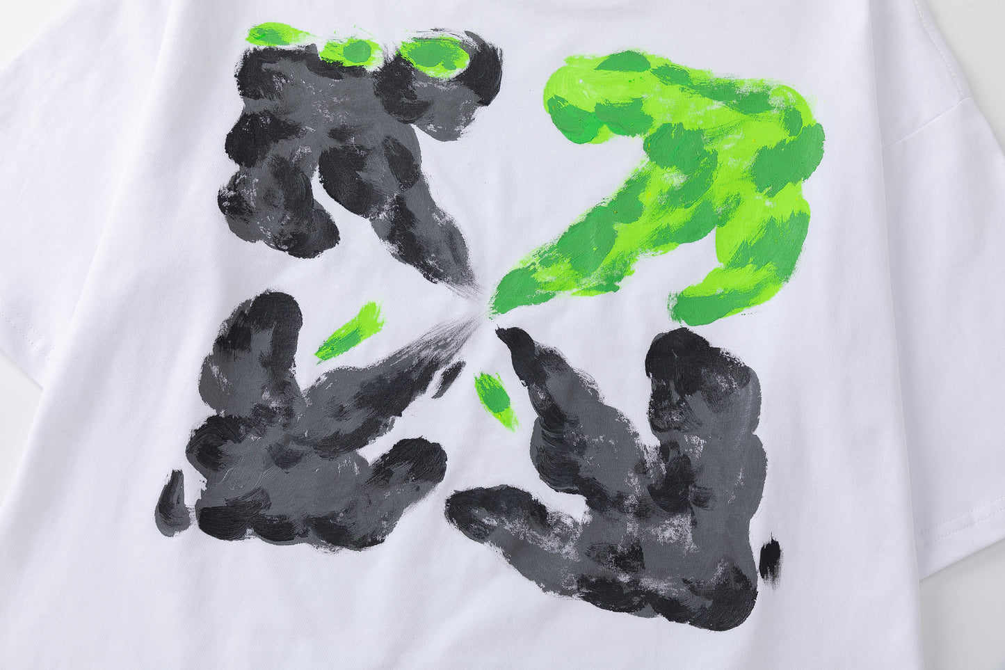 OFF-WHITE Cotton Short-sleeved T-shirt 9053