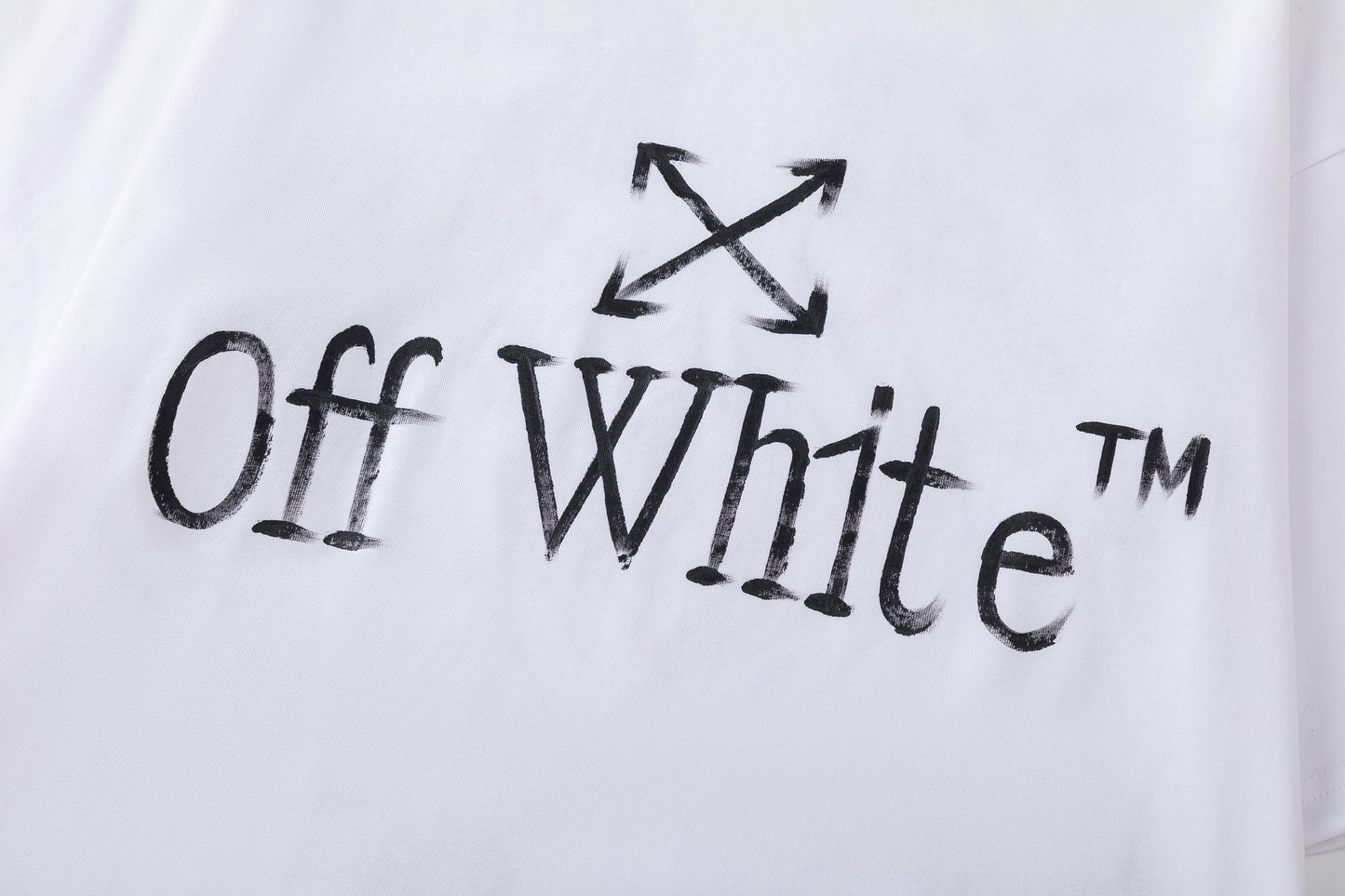 OFF-WHITE Cotton Short-sleeved T-shirt 9056