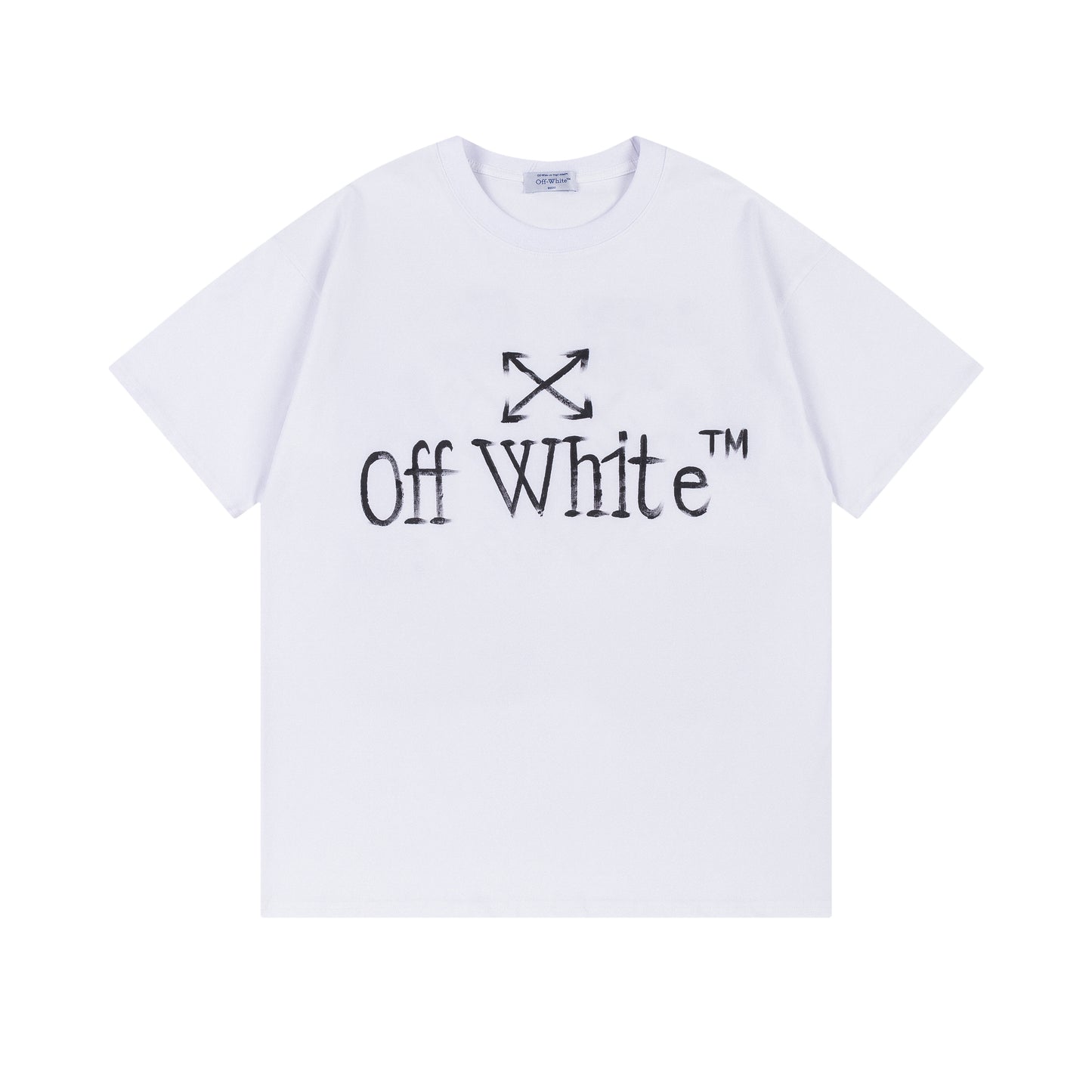 OFF-WHITE Cotton Short-sleeved T-shirt 9056