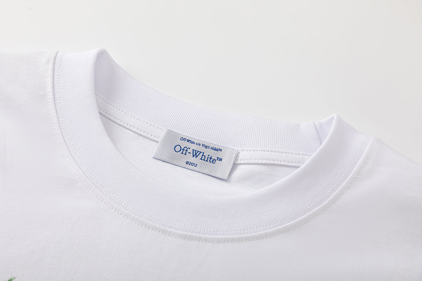 OFF-WHITE Cotton Short-sleeved T-shirt 9068