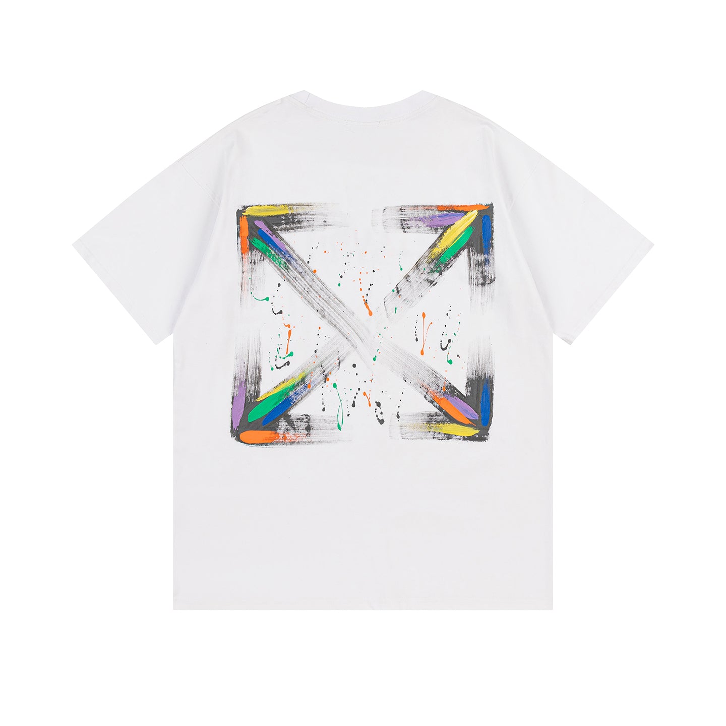 OFF-WHITE Cotton Short-sleeved T-shirt 9069
