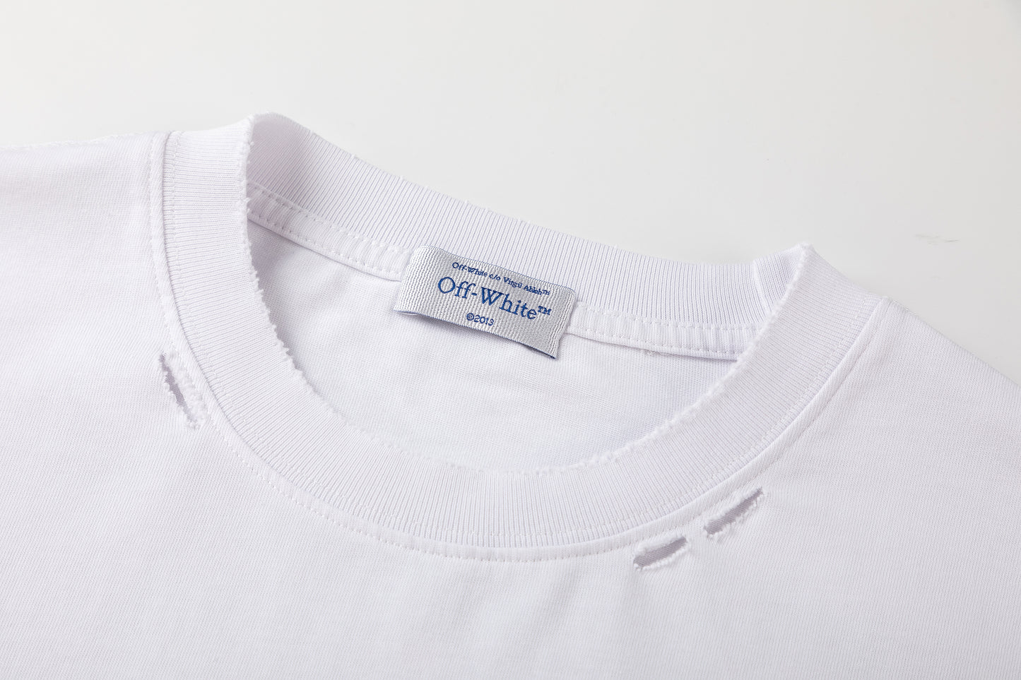 OFF-WHITE Cotton Short-sleeved T-shirt 9051