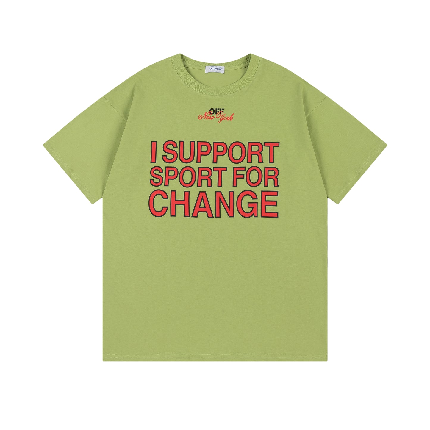 OFF-WHITE Cotton Short-sleeved T-shirt 9050