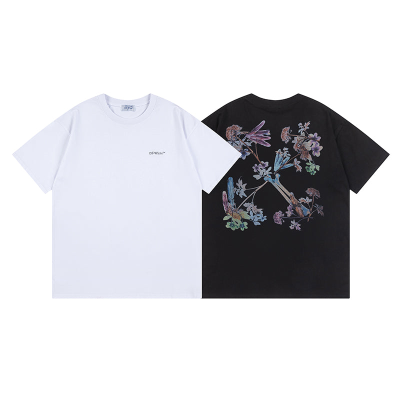 OFF-WHITE Cotton Short-sleeved T-shirt 9009