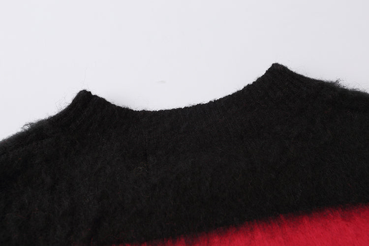 OFF WHITE Mohair Striped Arrow Sweater 328