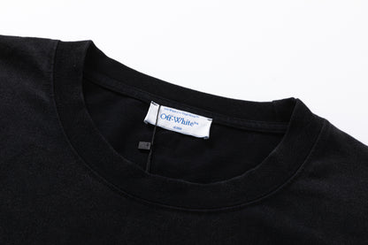 OFF-WHITE Cotton Short-sleeved T-shirt 8033