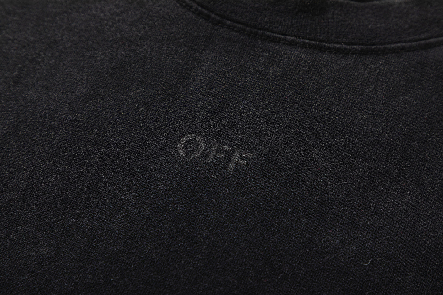 OFF-WHITE Cotton Short-sleeved T-shirt 8033