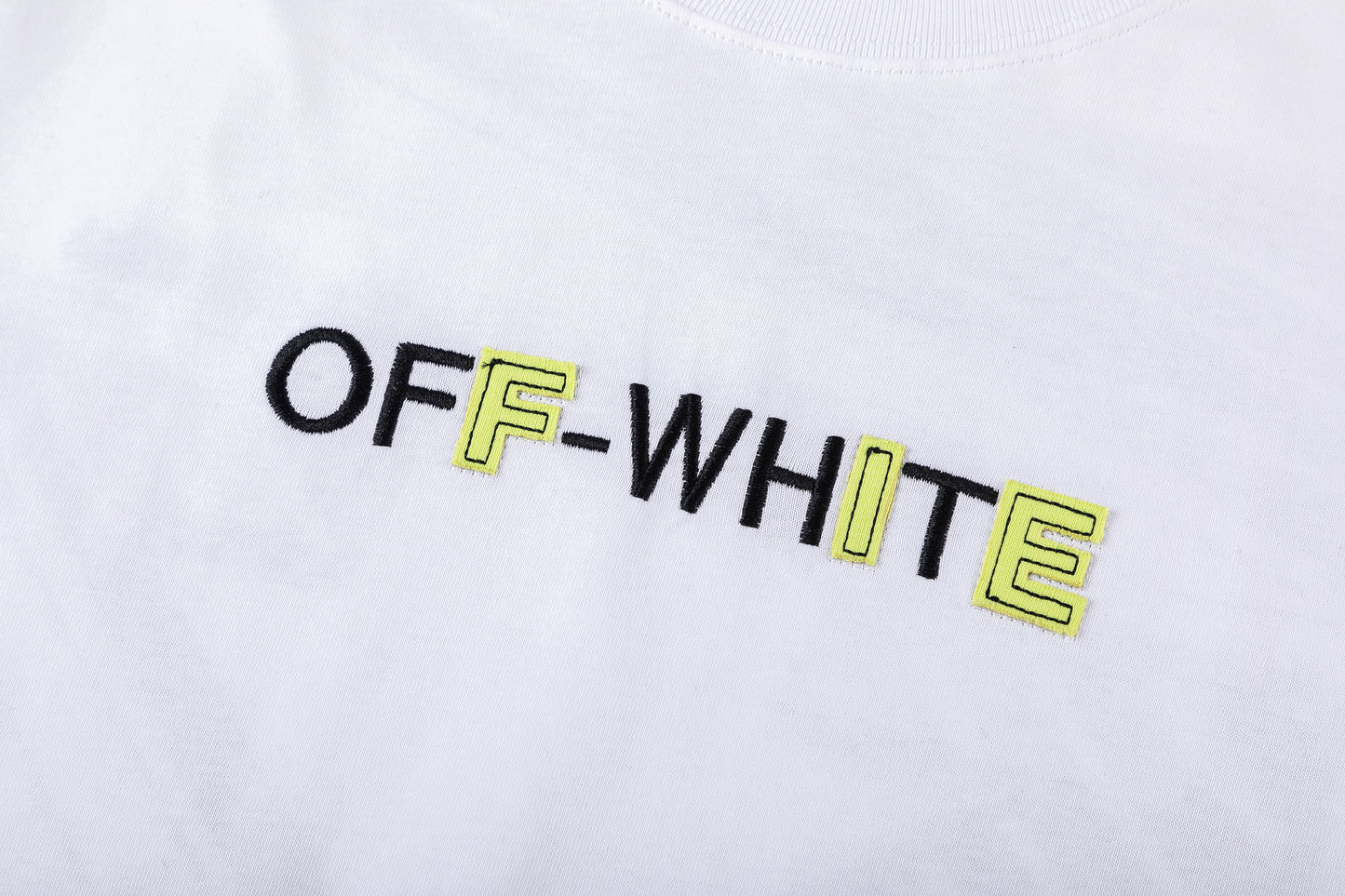 OFF-WHITE Cotton Short-sleeved T-shirt 9037