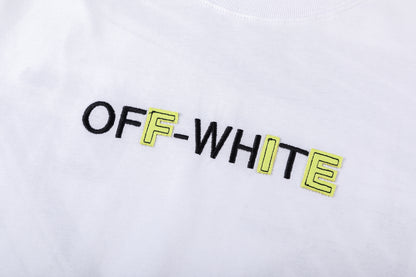 OFF-WHITE Cotton Short-sleeved T-shirt 9037