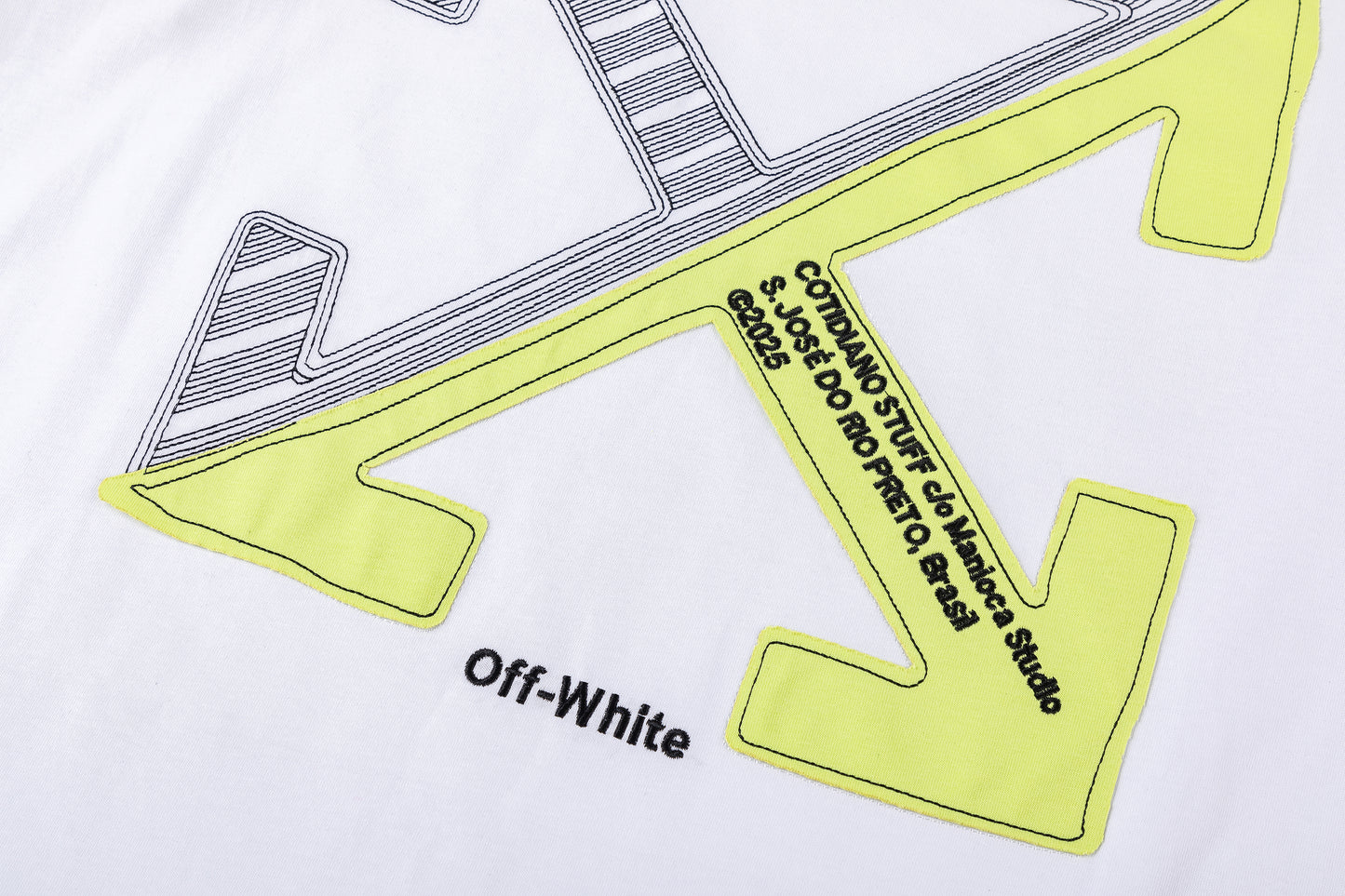 OFF-WHITE Cotton Short-sleeved T-shirt 9037
