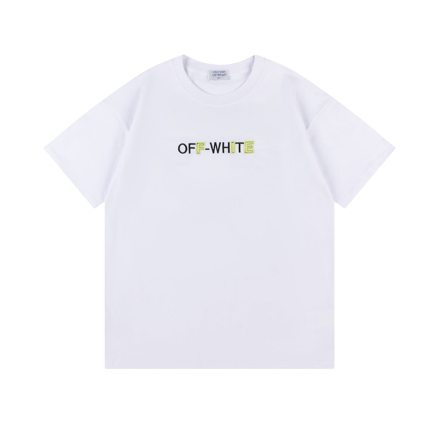 OFF-WHITE Cotton Short-sleeved T-shirt 9037