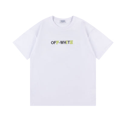 OFF-WHITE Cotton Short-sleeved T-shirt 9037