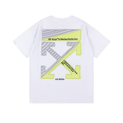 OFF-WHITE Cotton Short-sleeved T-shirt 9037
