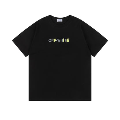 OFF-WHITE Cotton Short-sleeved T-shirt 9037