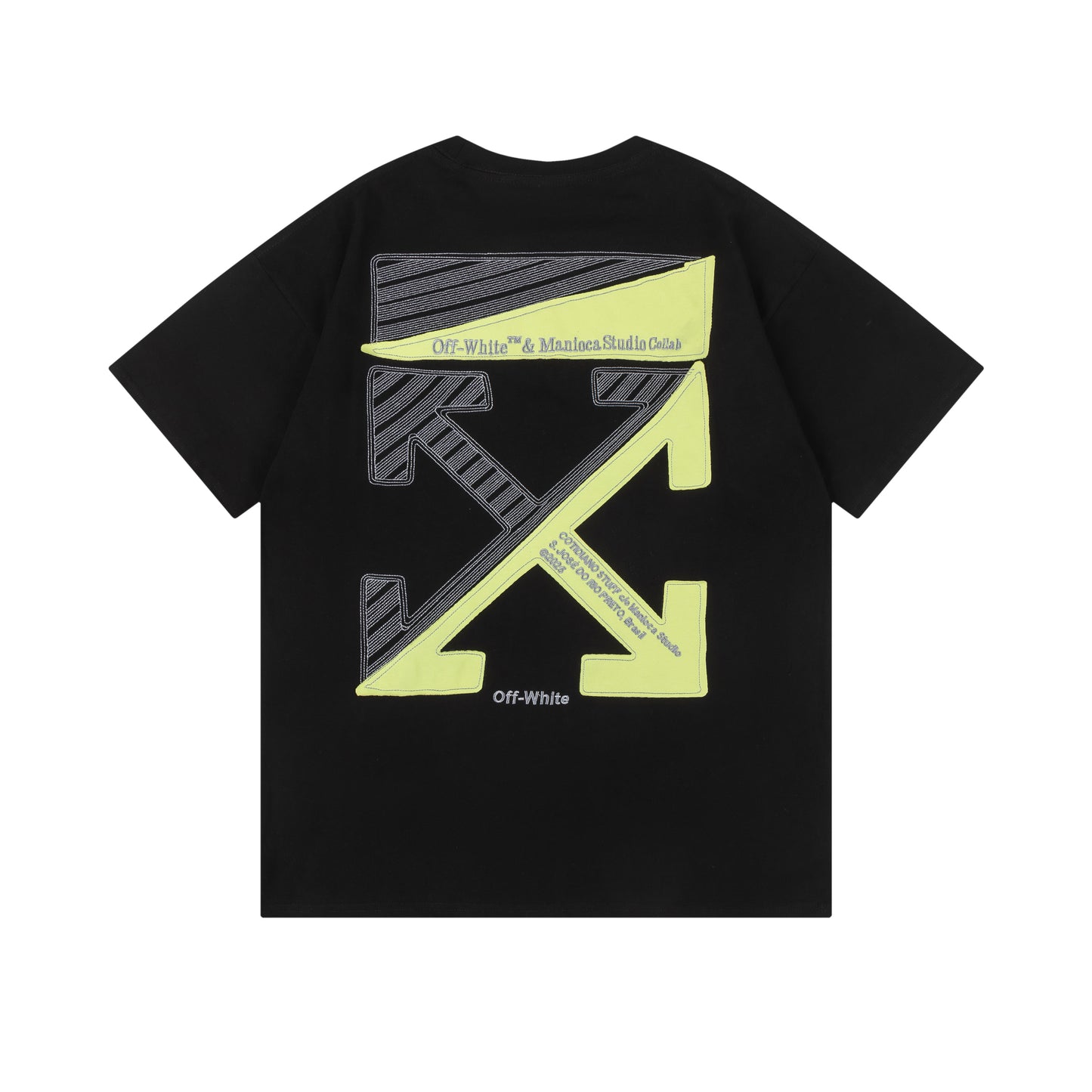 OFF-WHITE Cotton Short-sleeved T-shirt 9037
