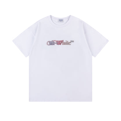 OFF-WHITE Cotton Short-sleeved T-shirt 9036