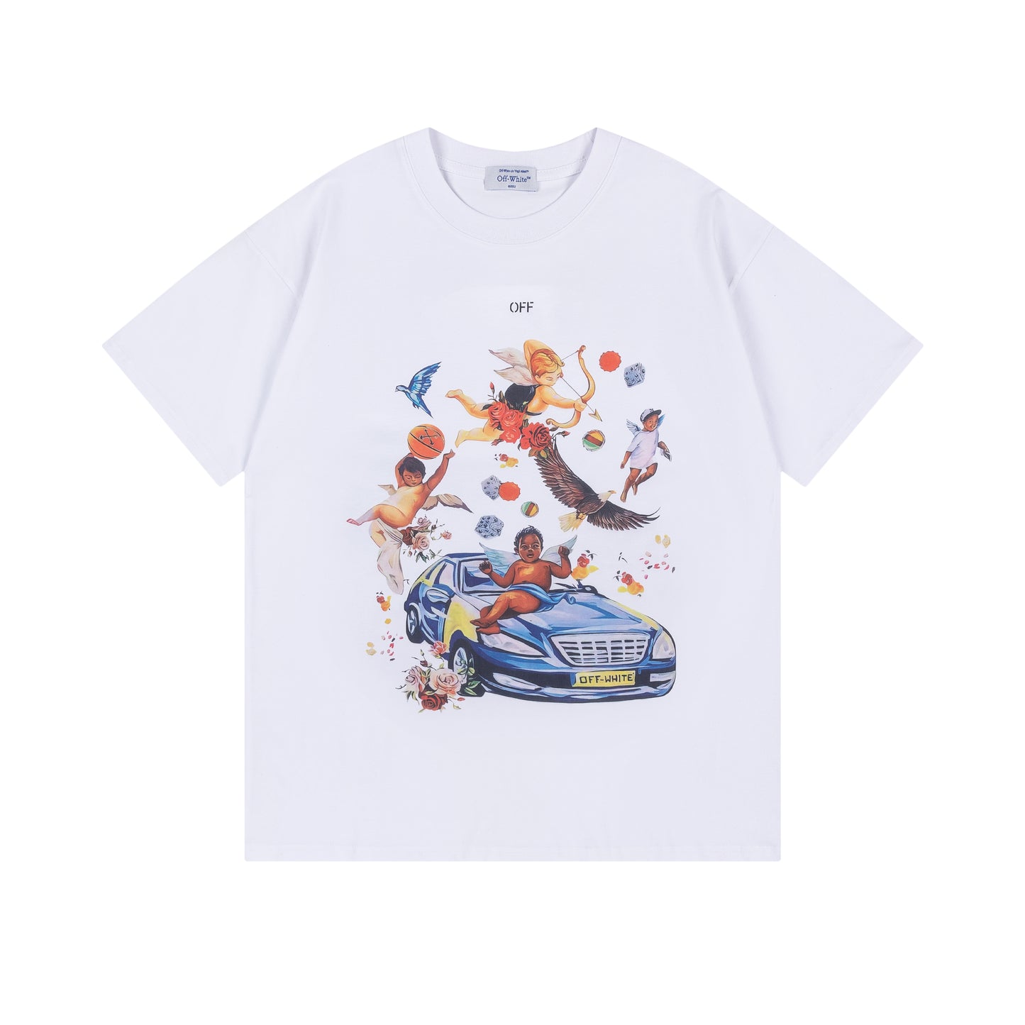 OFF-WHITE Cotton Short-sleeved T-shirt 9031
