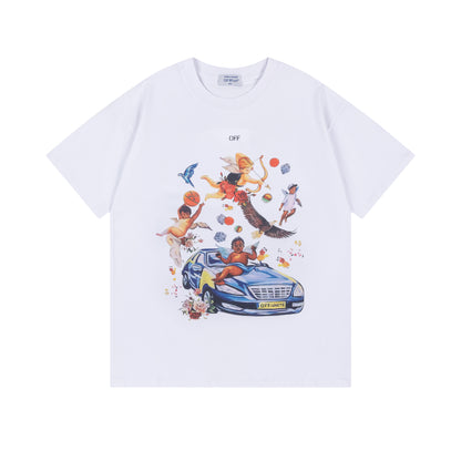 OFF-WHITE Cotton Short-sleeved T-shirt 9031