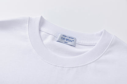 OFF-WHITE Cotton Short-sleeved T-shirt 9031