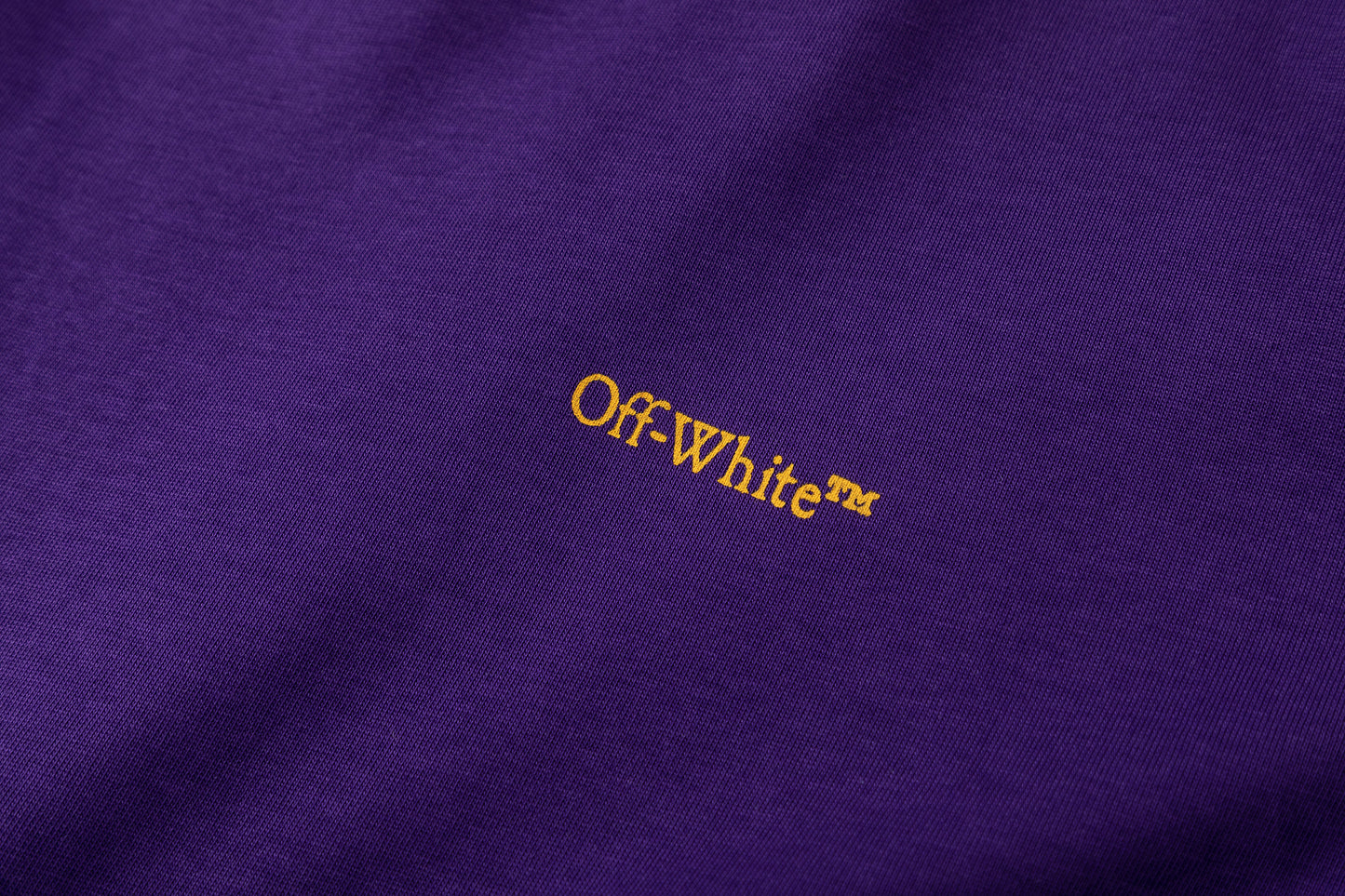 OFF-WHITE Cotton Short Sleeve T-Shirt 9028