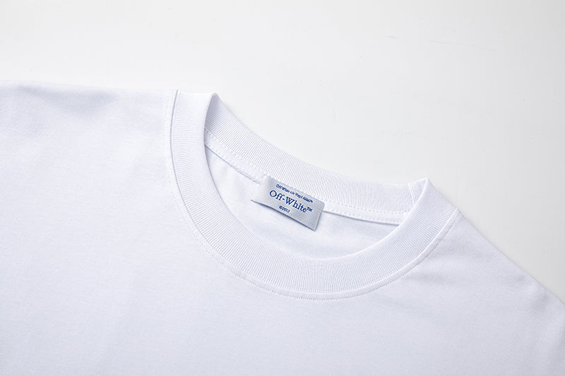 OFF-WHITE Cotton Short-sleeved T-shirt 9004