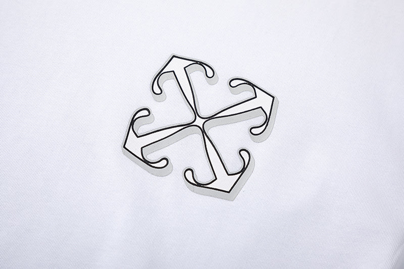 OFF-WHITE Cotton Short-sleeved T-shirt 9004