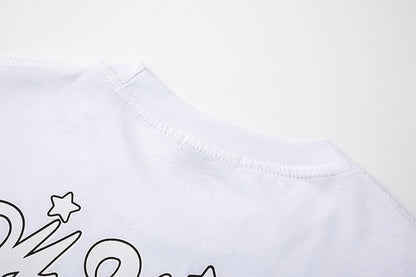OFF-WHITE Cotton Short-sleeved T-shirt 9004