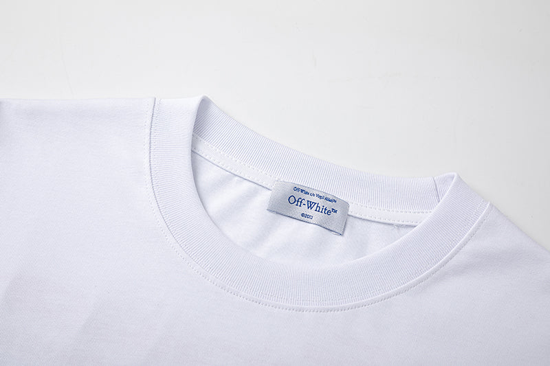 OFF-WHITE Cotton Short-sleeved T-shirt 9006