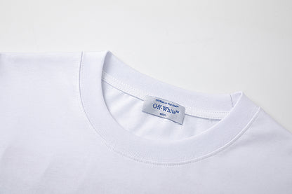 OFF-WHITE Cotton Short-sleeved T-shirt 9006