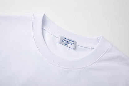 OFF-WHITE Cotton Short-sleeved T-shirt 9007
