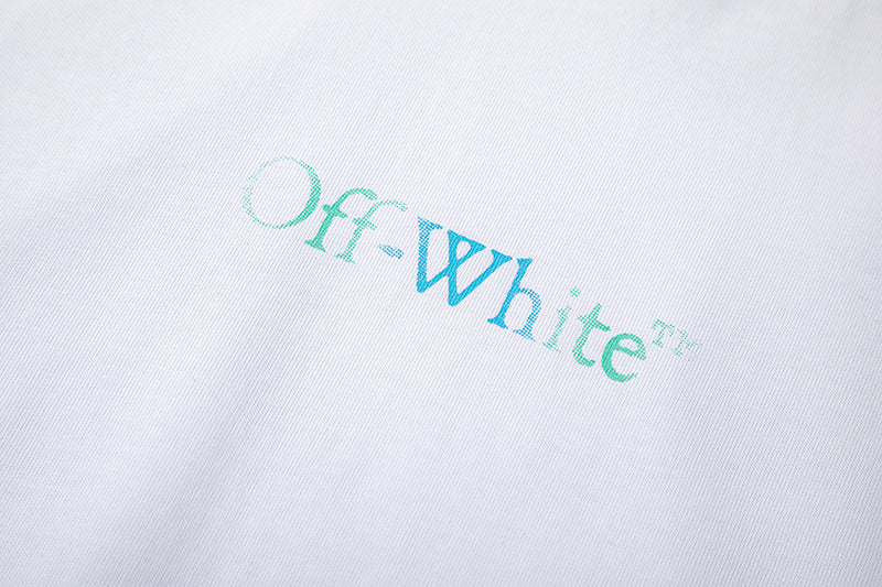 OFF-WHITE Cotton Short-sleeved T-shirt 9007
